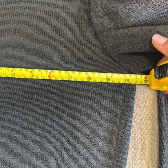 St. John by Marie Gray sweater blazer Gold Trim Silver Black Long Sleeve Medium - Picture 7 of 7